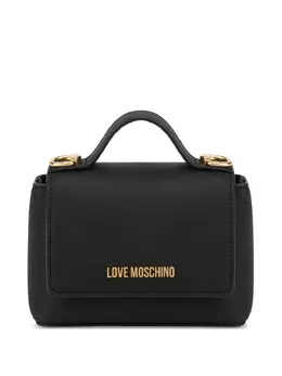 Love Moschino: Чёрная сумка-шоппер 