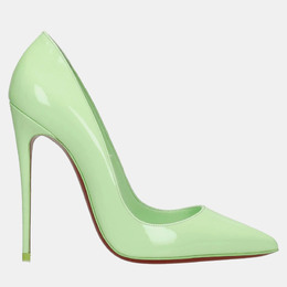 Christian Louboutin: Зелёные туфли  So Kate