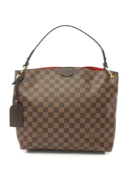 Louis Vuitton Pre-Owned: Коричневая сумка 
