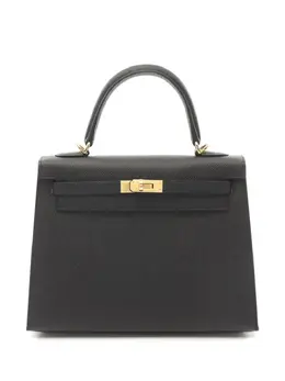 Hermès Pre-Owned: Чёрная сумка 