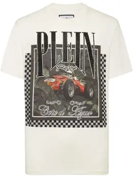 Philipp Plein: Белая футболка 