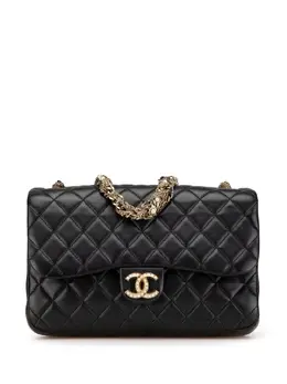CHANEL Pre-Owned: Чёрная сумка 