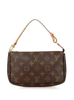 Louis Vuitton Pre-Owned: Коричневая сумка 