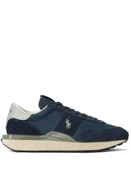 Polo Ralph Lauren: Синие кроссовки 
