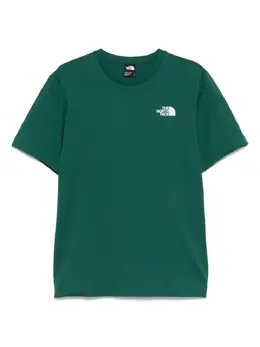 The North Face: Зелёная футболка  NSE