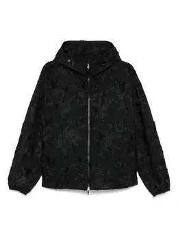 Moncler: Куртка с растительным принтом 