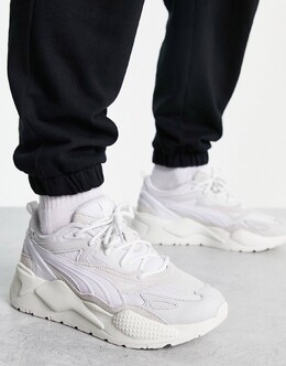 PUMA: Белые кроссовки  RS-X