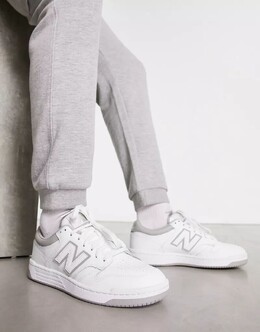 New Balance: Белые кроссовки  480