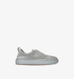 Santoni: Серые кроссовки 