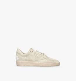 Golden Goose: Бежевые кроссовки  Ball Star