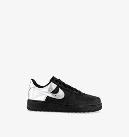 Nike: Чёрные кроссовки  Air Force 1