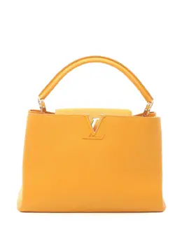 Louis Vuitton Pre-Owned: Жёлтая сумка 