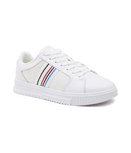 Tommy Hilfiger: Белые кроссовки 