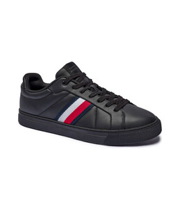 Tommy Hilfiger: Чёрные кроссовки  Icon