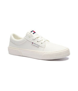 Tommy Jeans: Белые кроссовки 
