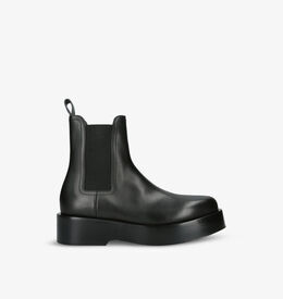 Bottega Veneta: Чёрные ботинки 