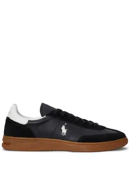 Polo Ralph Lauren: Чёрные кроссовки 
