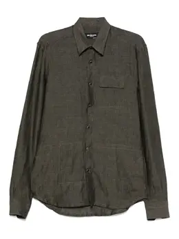 Kiton: Льняная рубашка 