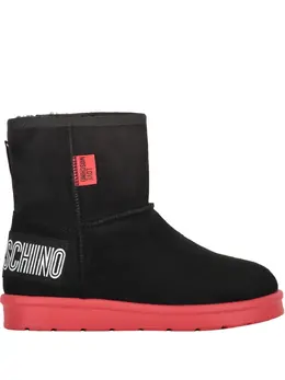 Love Moschino: Чёрные ботинки 