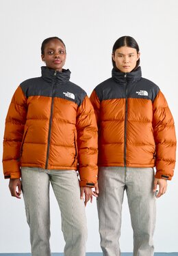 The North Face: Оранжевый пуховик  1996 Retro Nuptse