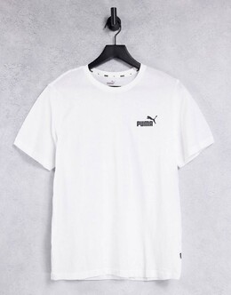 PUMA: Белая футболка  Essentials