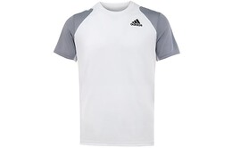 Adidas: Белая футболка 