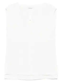 Max Mara: Белый топ 