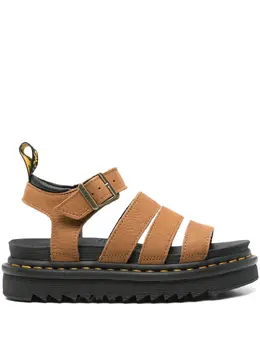 Dr. Martens: Коричневые сандалии 