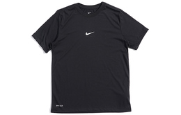 Nike: Чёрная футболка 