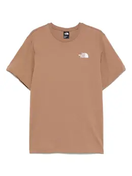 The North Face: Коричневая футболка  NSE