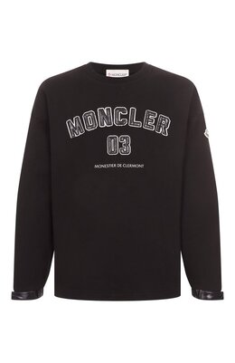 Moncler: Хлопковый свитшот 