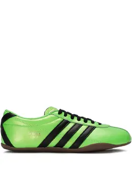 adidas: Зелёные кроссовки 