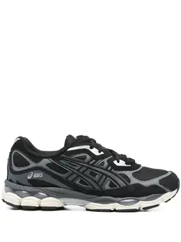 ASICS: Чёрные кроссовки  Gel