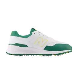 New Balance: Белые кроссовки 