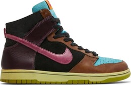 Nike: Синие кроссовки  Dunk High