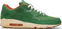 Nike: Зелёные кроссовки  Air Max 90 Premium