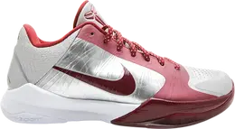Nike: Серебристые кроссовки 