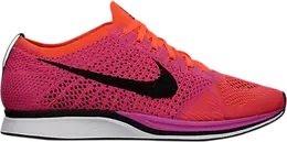 Nike: Розовые кроссовки  Flyknit Racer
