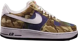 Nike: Зелёные кроссовки  Air Force 1 Low