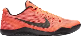 Nike: Оранжевые кроссовки 