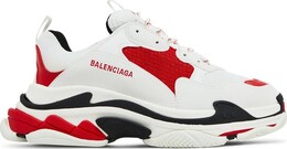 Balenciaga: Белые кроссовки  Triple S