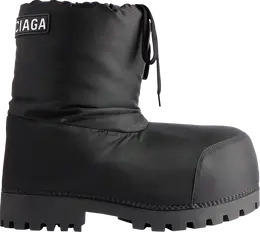 Balenciaga: Чёрные кроссовки 