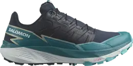 Salomon: Серые кроссовки 