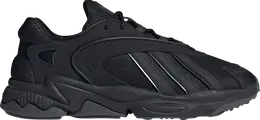 Adidas: Чёрные кроссовки 