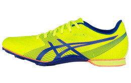 Asics: Жёлтые кроссовки 