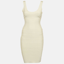 Herve Leger: Трикотажное платье 