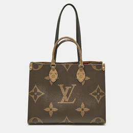 Louis Vuitton: Коричневая сумка 