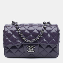 Chanel: Фиолетовая сумка 