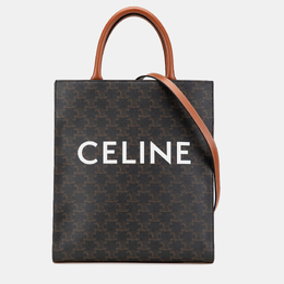 Celine: Коричневая сумка 