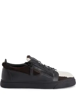 Giuseppe Zanotti: Чёрные кроссовки  Frankie